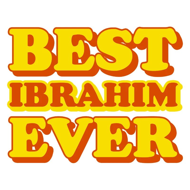 Funny gift with first name Ibrahim