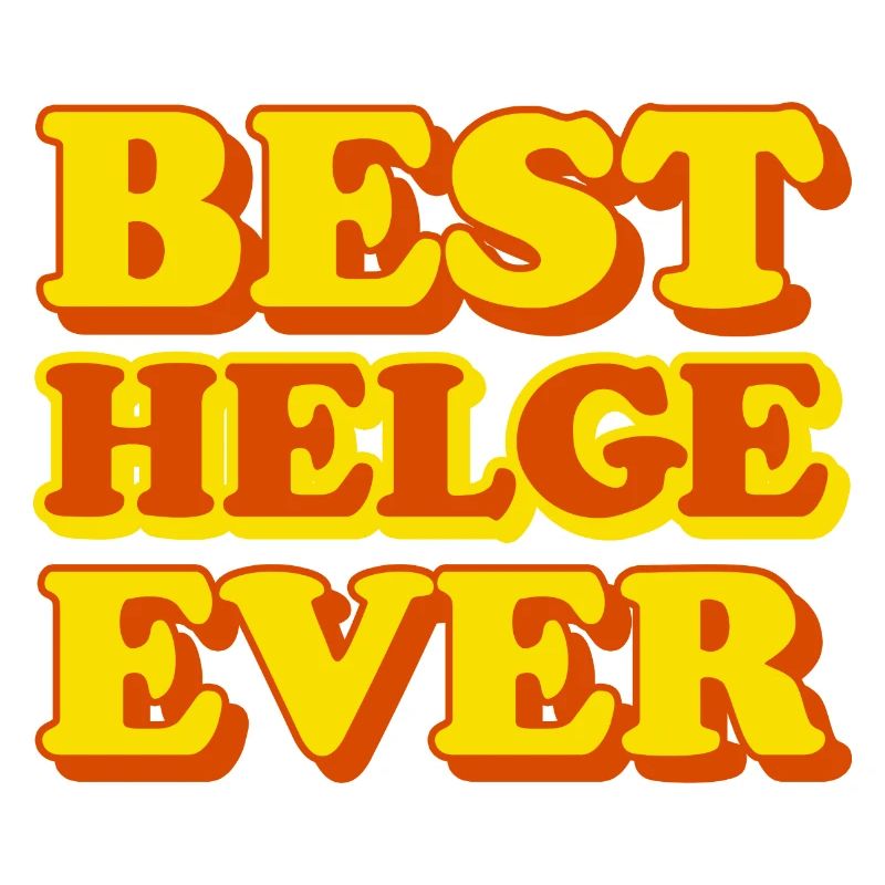 Helge First Name Funny Gift