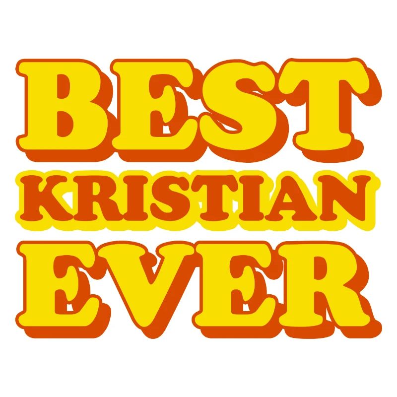 Funny gift with first name Kristian