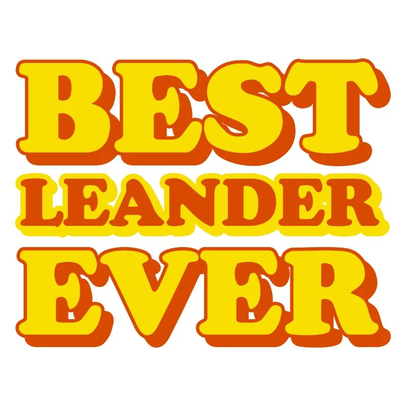 Funny gift with first name Leander