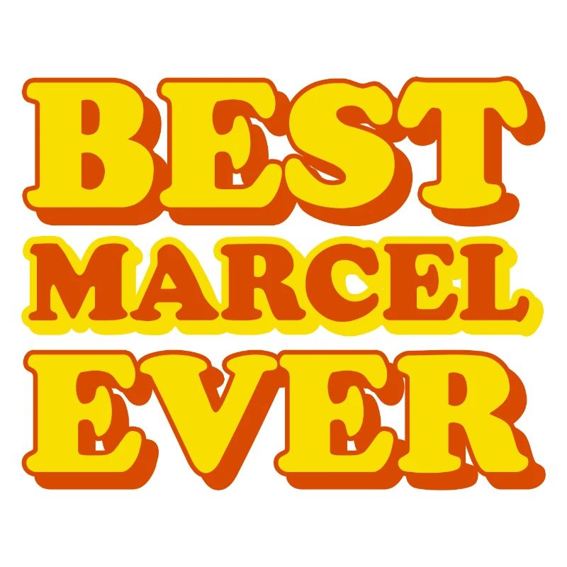 Drôle de cadeau avec prénom Marcel