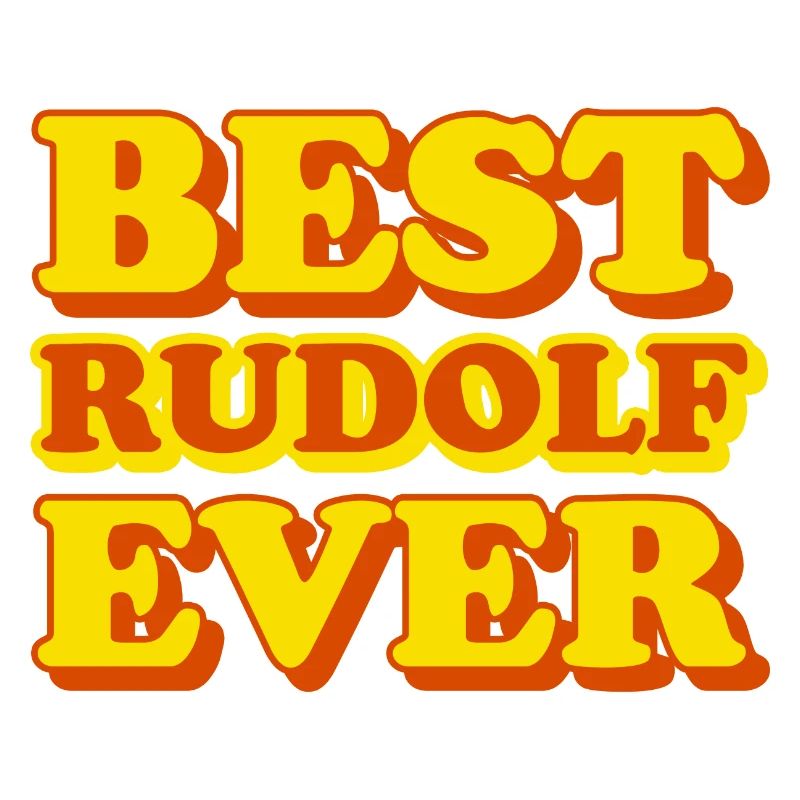 Rudolf First Name Funny Gift