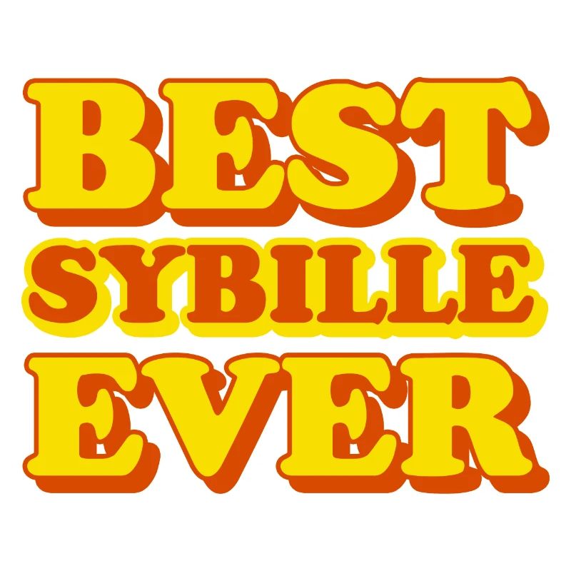 Sybille Prénom Drôle Cadeau
