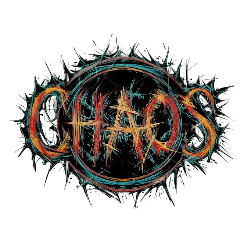 Chaos. Mad Design with Disordered Image
