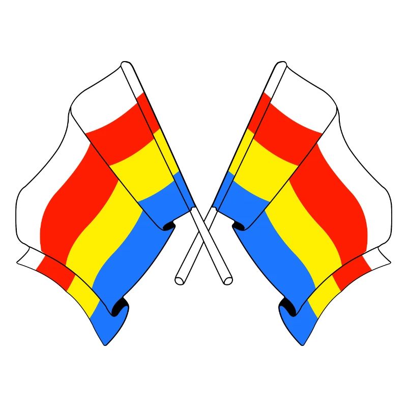 Two flags Podlaskie