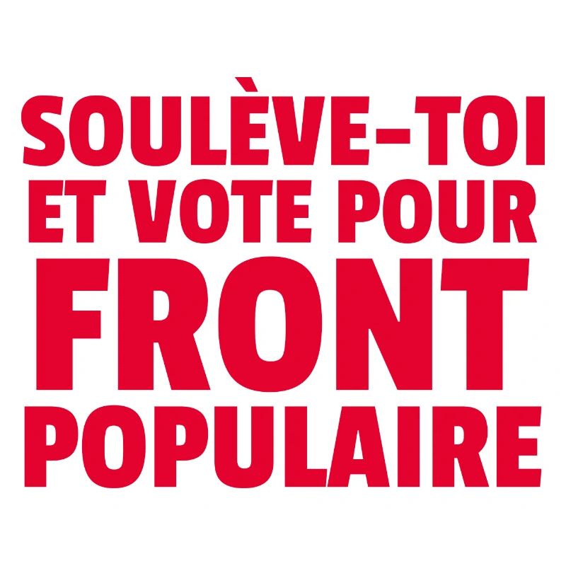 Front populaire - élections législatives 2024