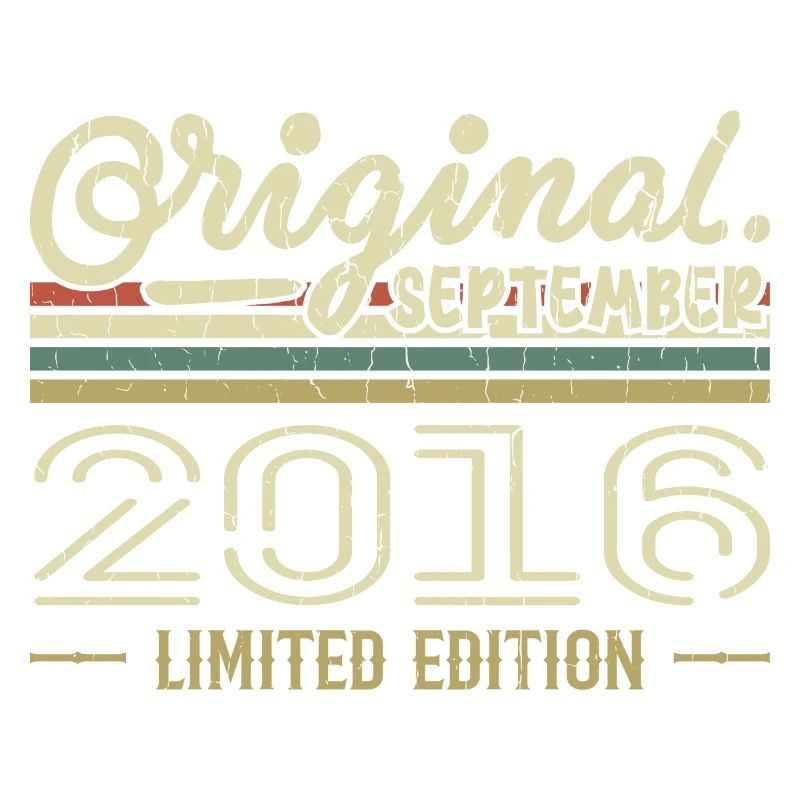 September 2016 Geburtstagsgeschenk September 2016