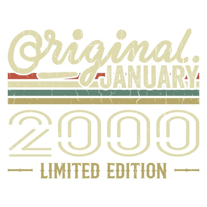 Januar 2000 Geburtstag Januar 2000 Geschenk 2000