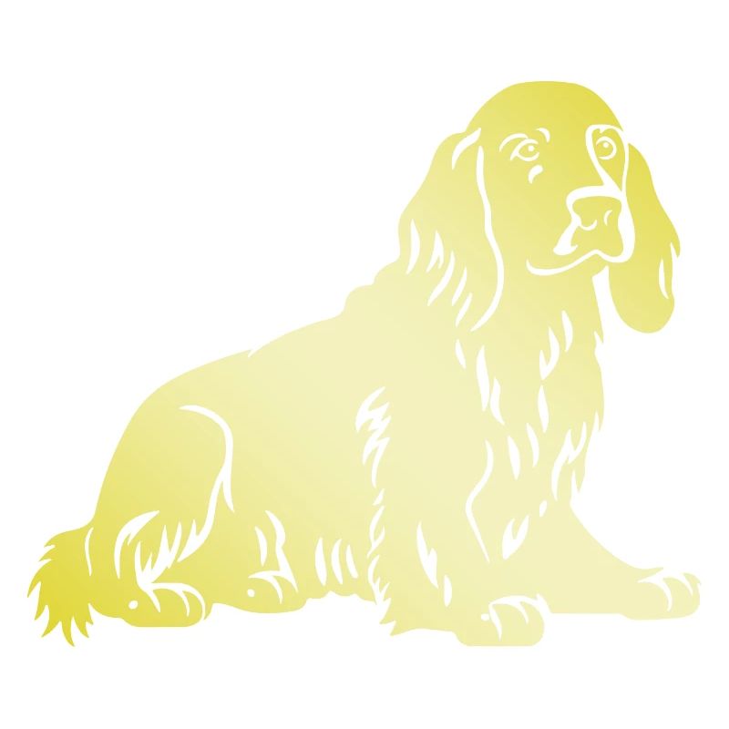 Cocker Spaniel Dog Silhouette