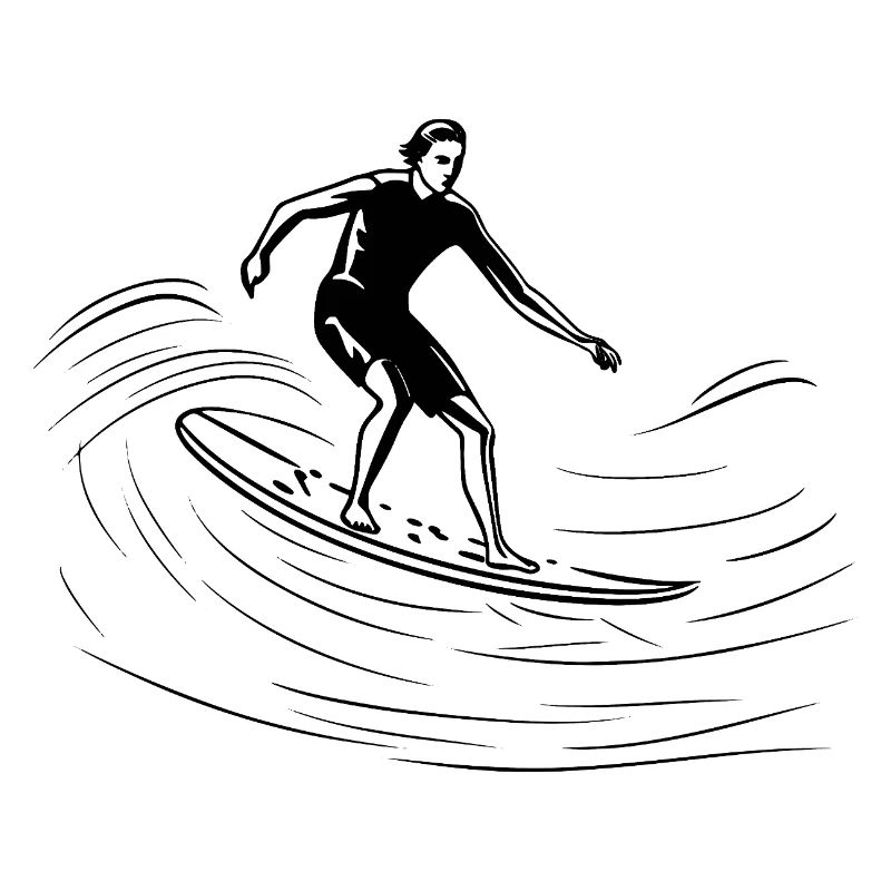 Surfer Sketch