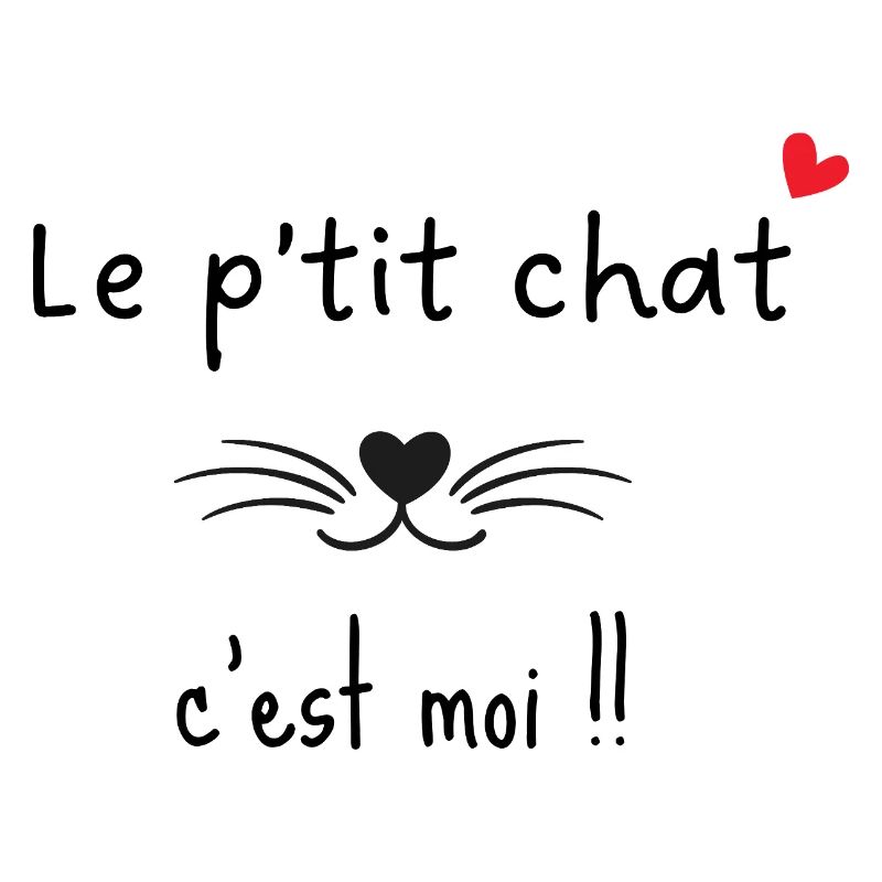 Le petit chat c’est moi - assorti maman