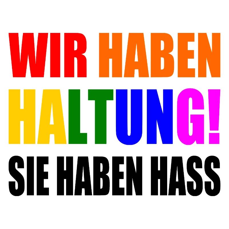 We have attitude, they hate