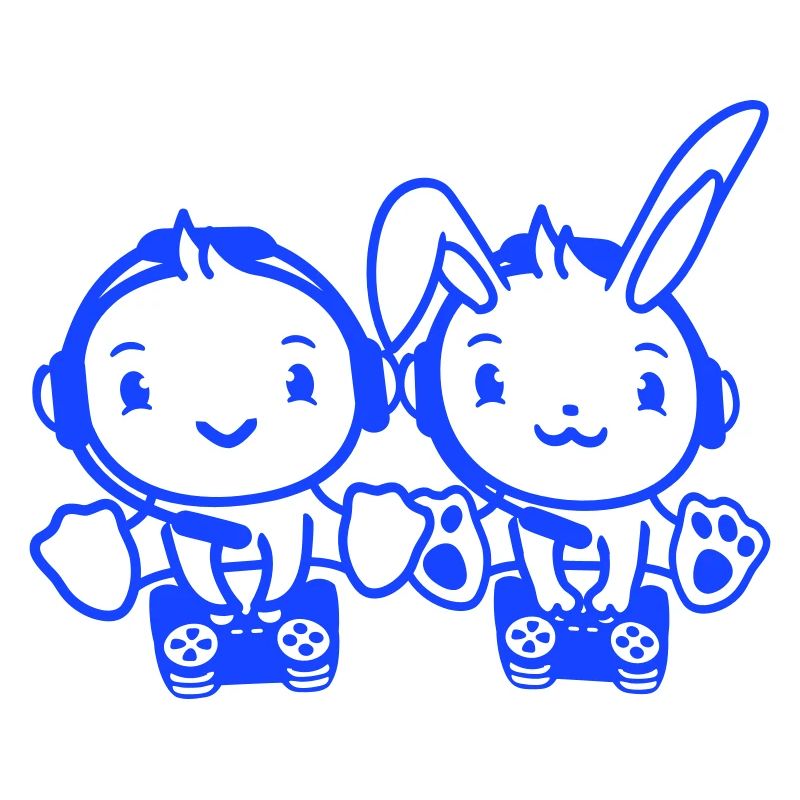 Bunny Bird Chick 2 Gamer Gaming Play Controller