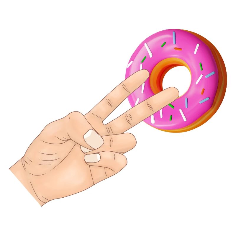 2 Dans le beignet Pinky
