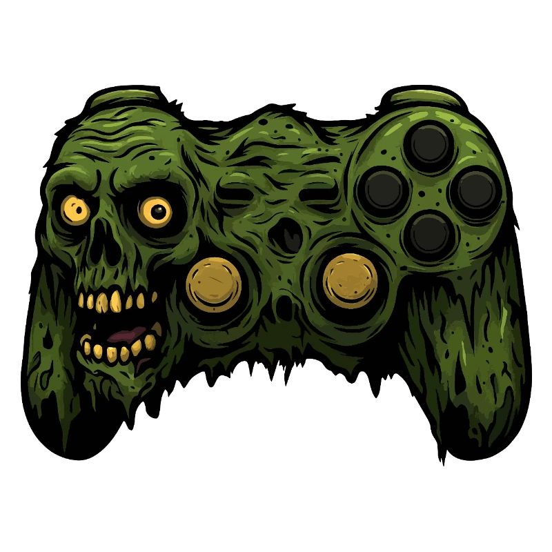 Zombie Controller Grunge Tee