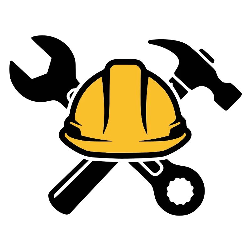 Handwerker & Bauarbeiter | Werkzeug Logo