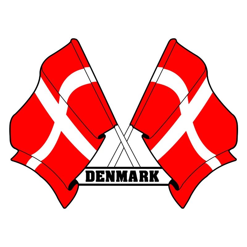 DANEMARK – Drapeaux croisés
