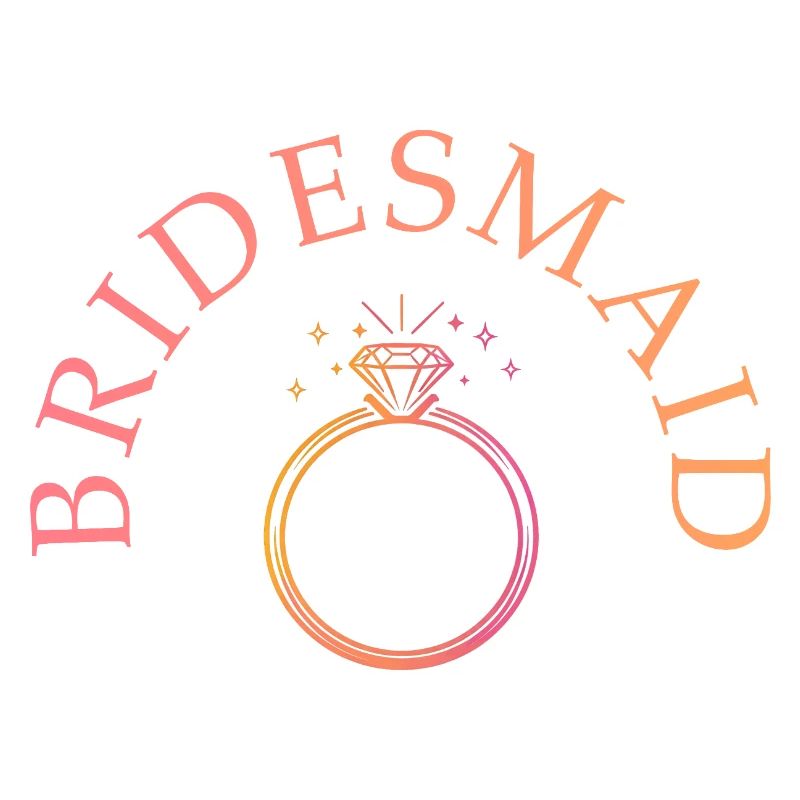 Bridesmaid - Ring - Personalizable