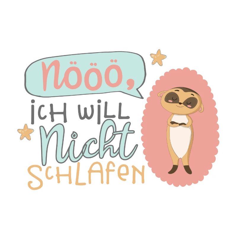 Erdmännchen: Ich will nicht schlafen - Mädchen