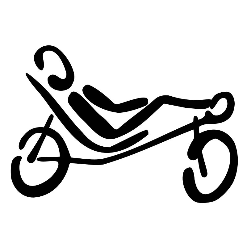 Couchée de bicyclette
