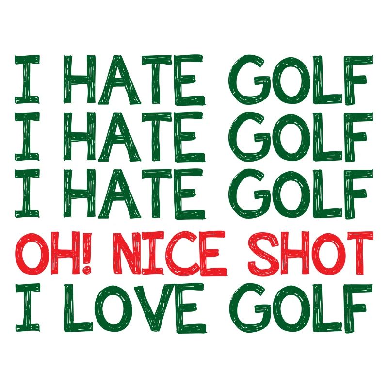 Golf Caddy Golf Course Putter Yardage cadeau Tee