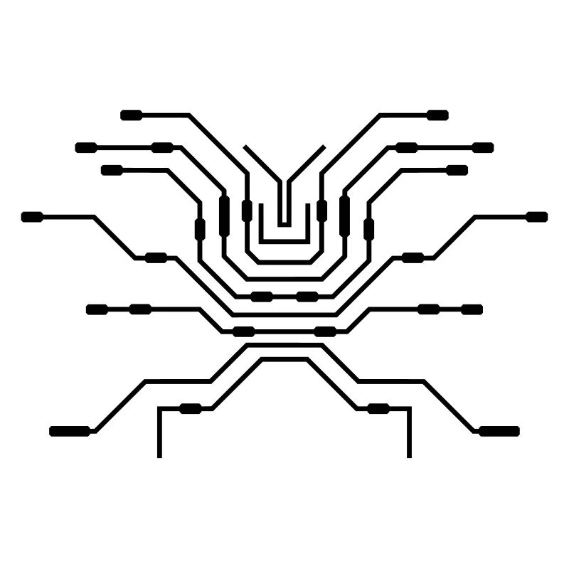 conception pc lignes processeur fil de processeur câbleun