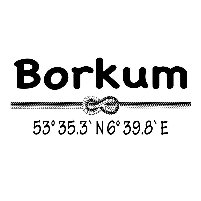 Coordinates Borkum