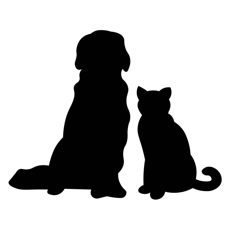Cat with dog