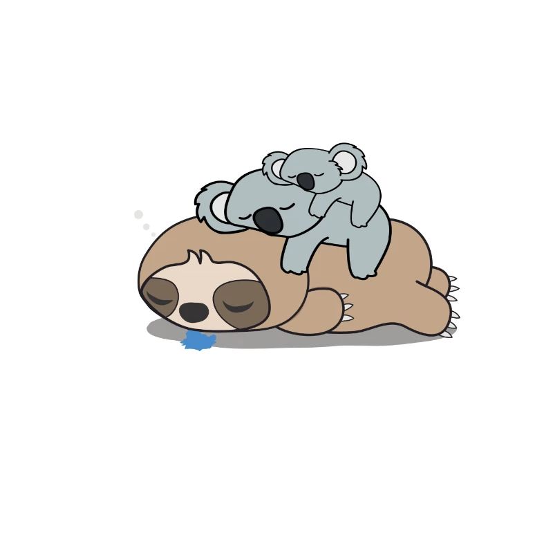 Just Do Nothing, koalas and sloths, gift