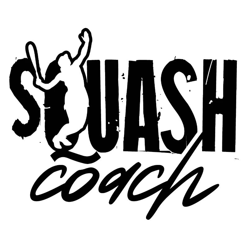 Squash Coach Squash Player Squashball Player