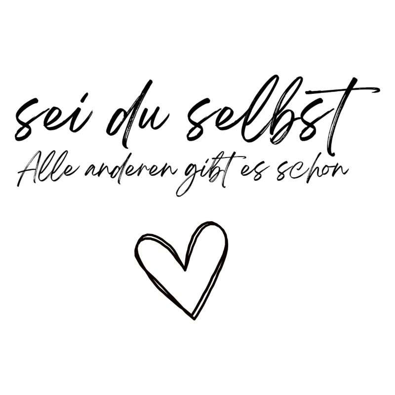 Sei du selbst mit Herz