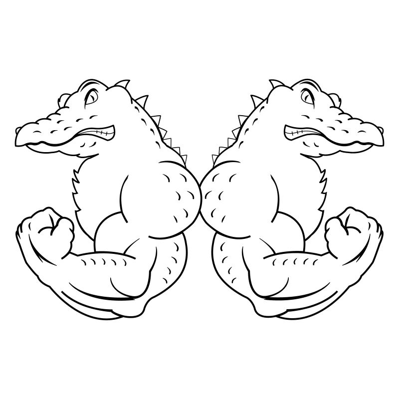 strong crocodiles