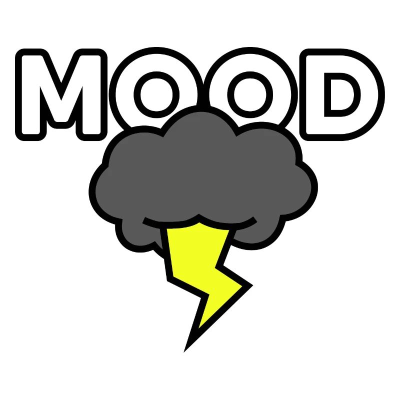 Dark Thunder Cloud - MOOD: Digital Drawing