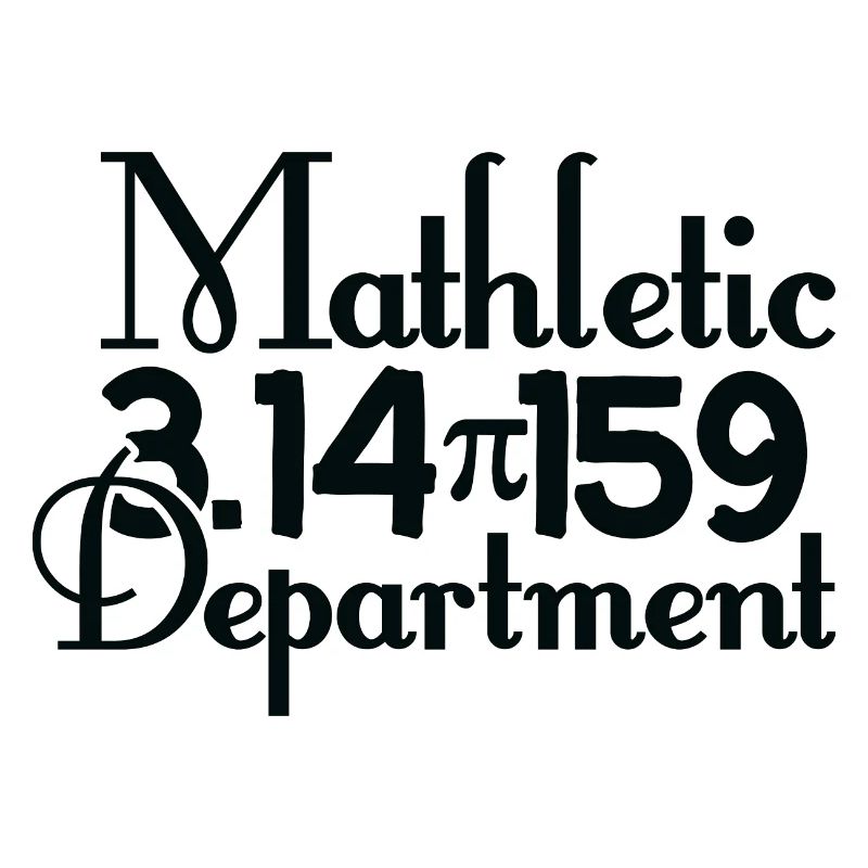 Mathletic 3 14 159 Department, math fan