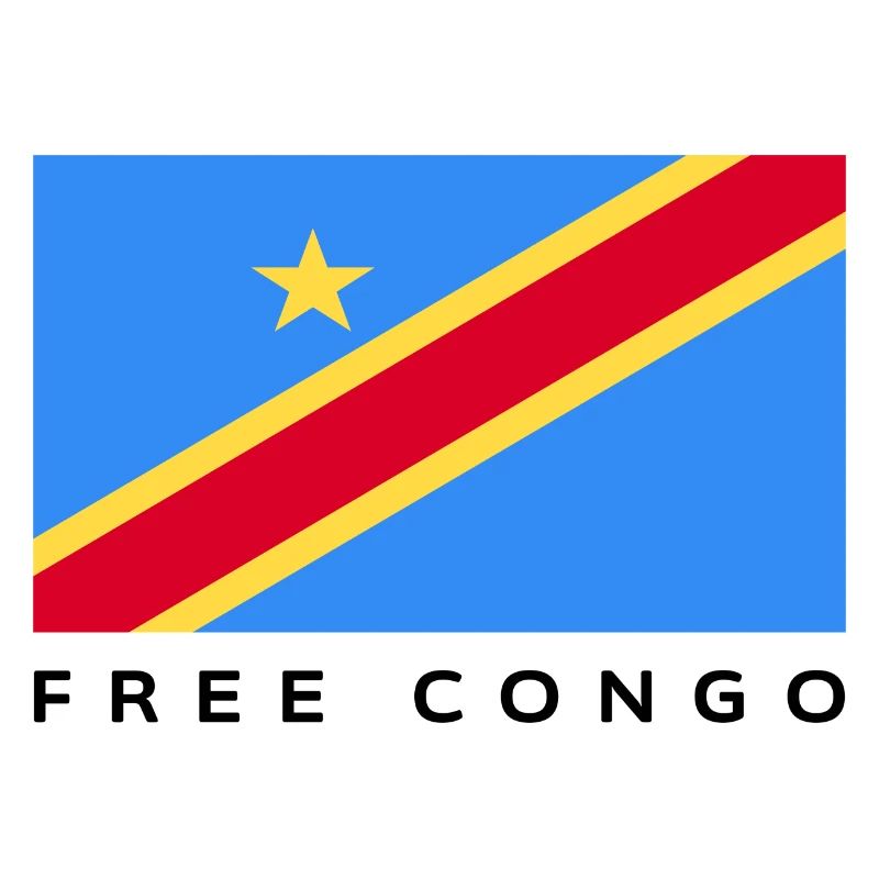 Free Congo Flag: Support Congolese Freedom
