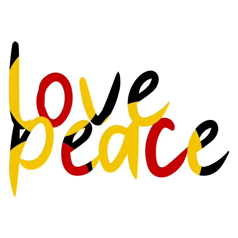 Love Peace. Statement for peace.
