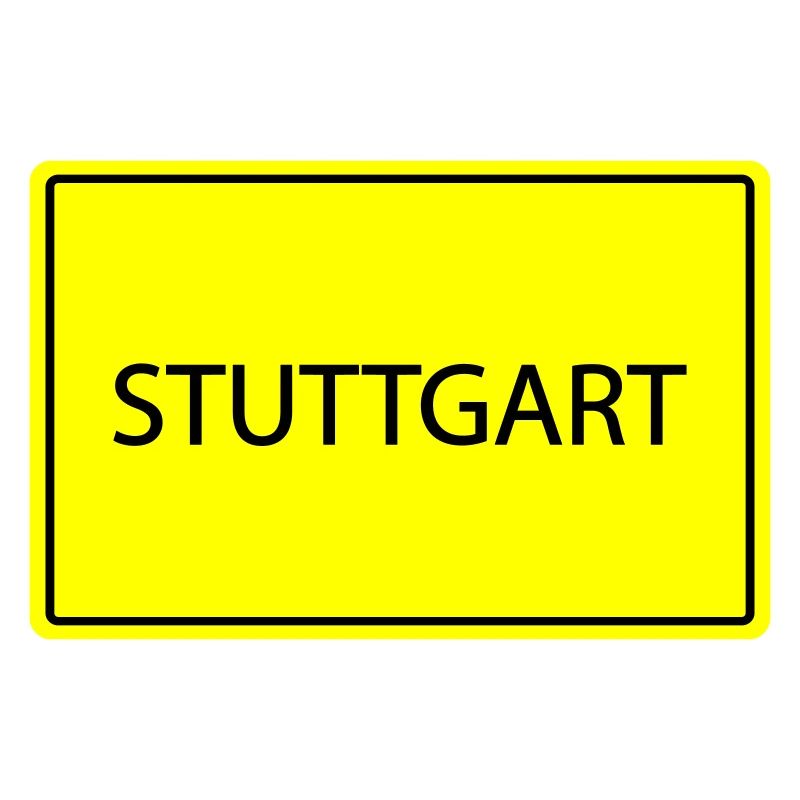 Panneau de signalisation Stuttgart