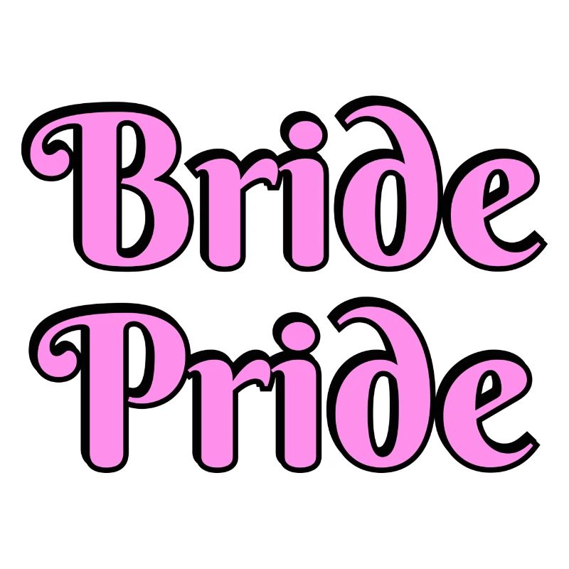 Bride Pride Lesbian Wedding