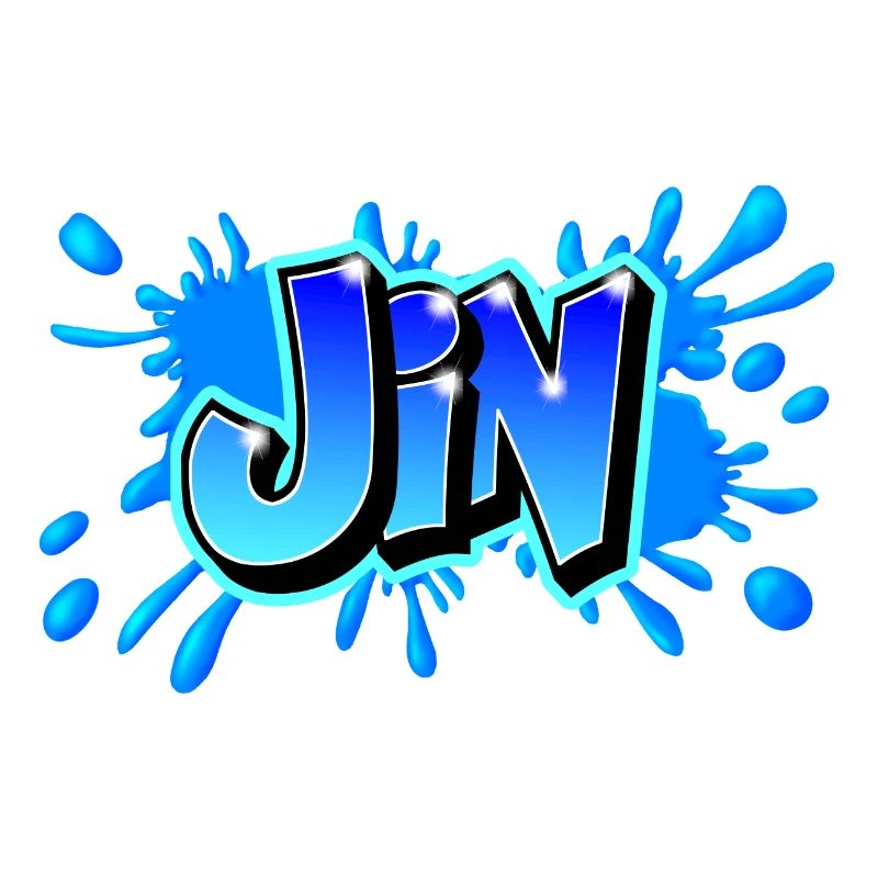 Graffiti JIN Printable on everything!!