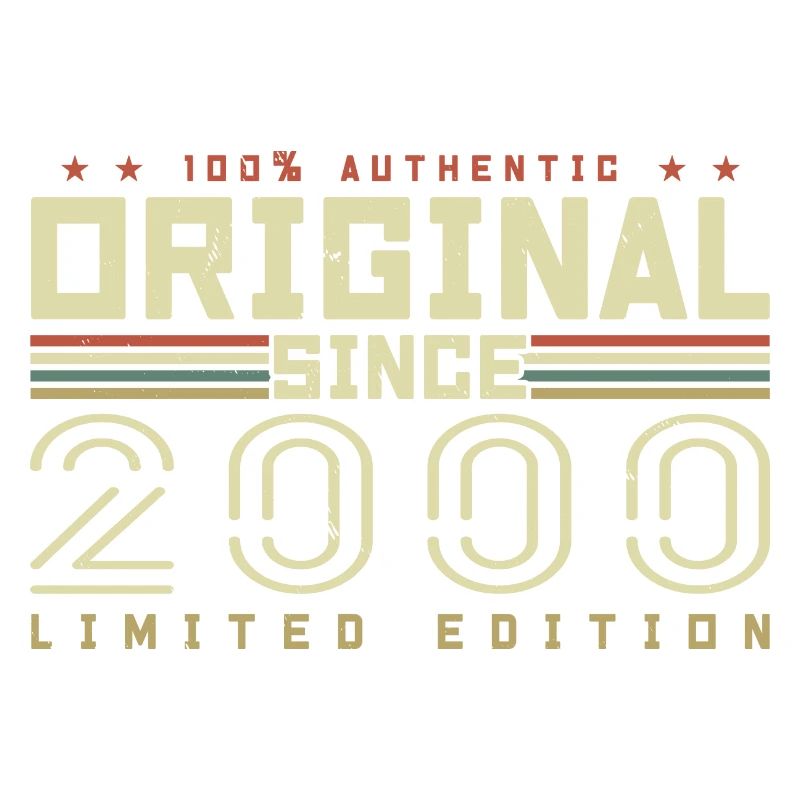 Original 2000 Retro 2000 Birthday Gift