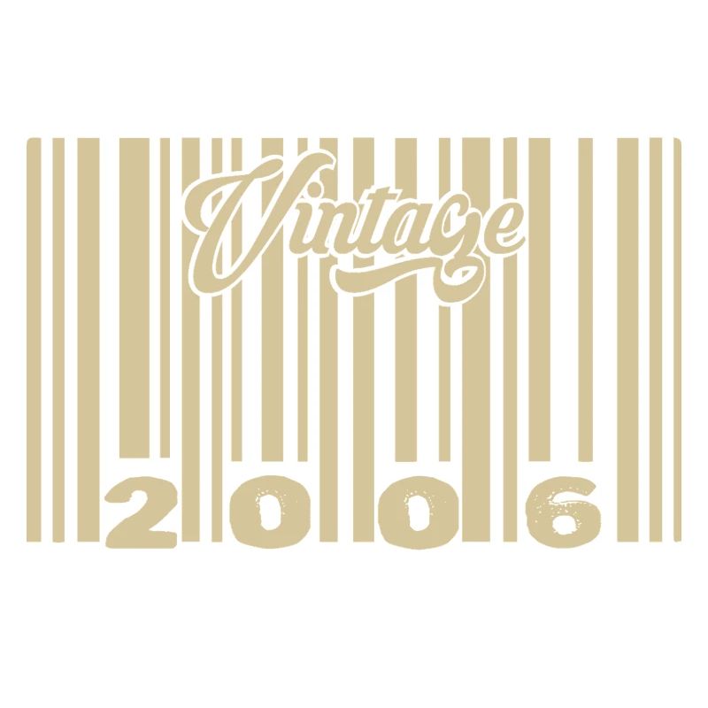vintage 2006 Code barre 2006: Année 2025.