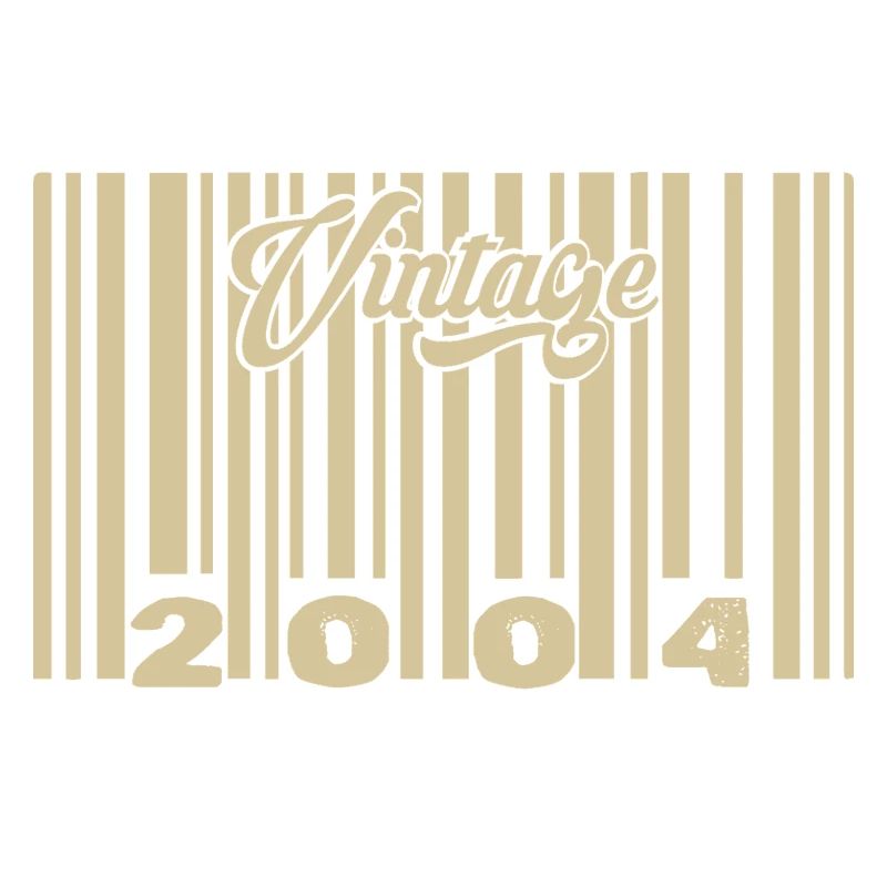 vintage 2004 Barcode 2004: Year 2025.