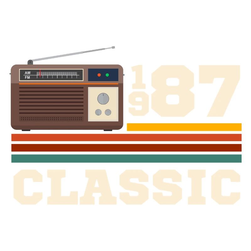 Anniversary 1987 retro classic