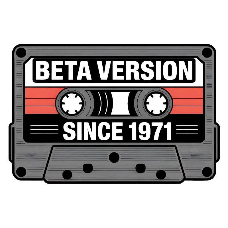 Conception de cassette de cassette rétro