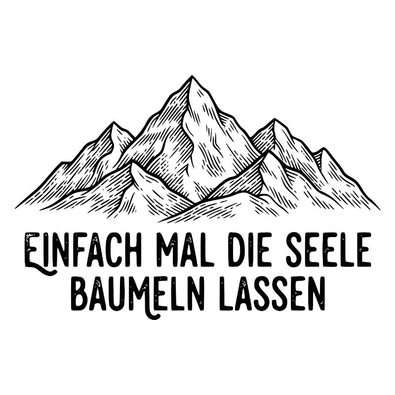 Let your mind wander on the mountain