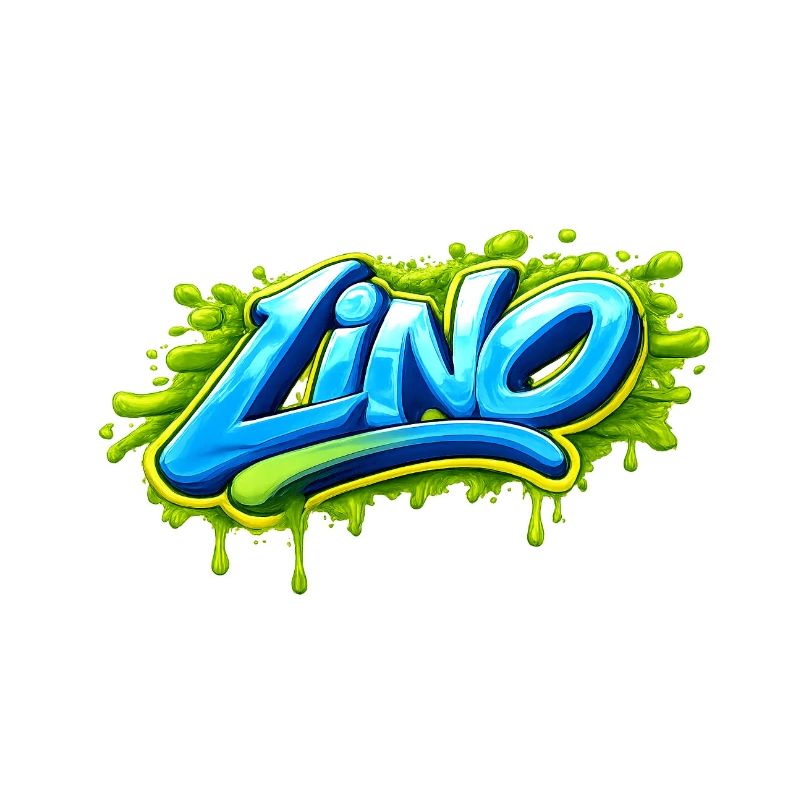GRAFFITI NAME LINO  FOR  PERFECT GIFT PRINTABLE 