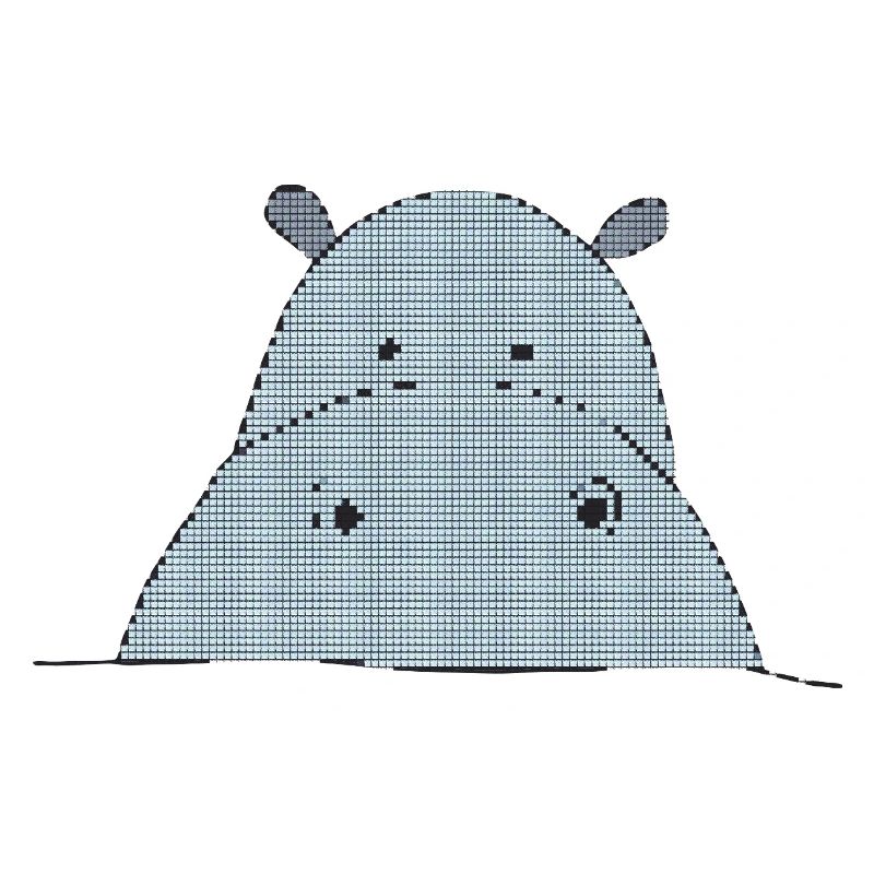 Pixel-friendly hippo