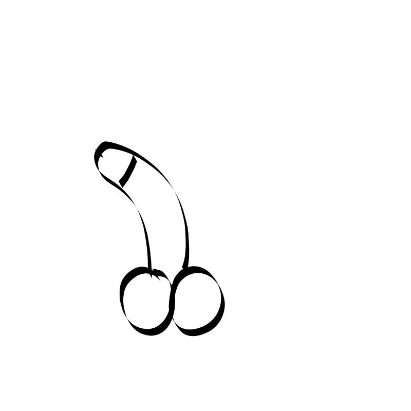 Penis Tail Stand Dildo