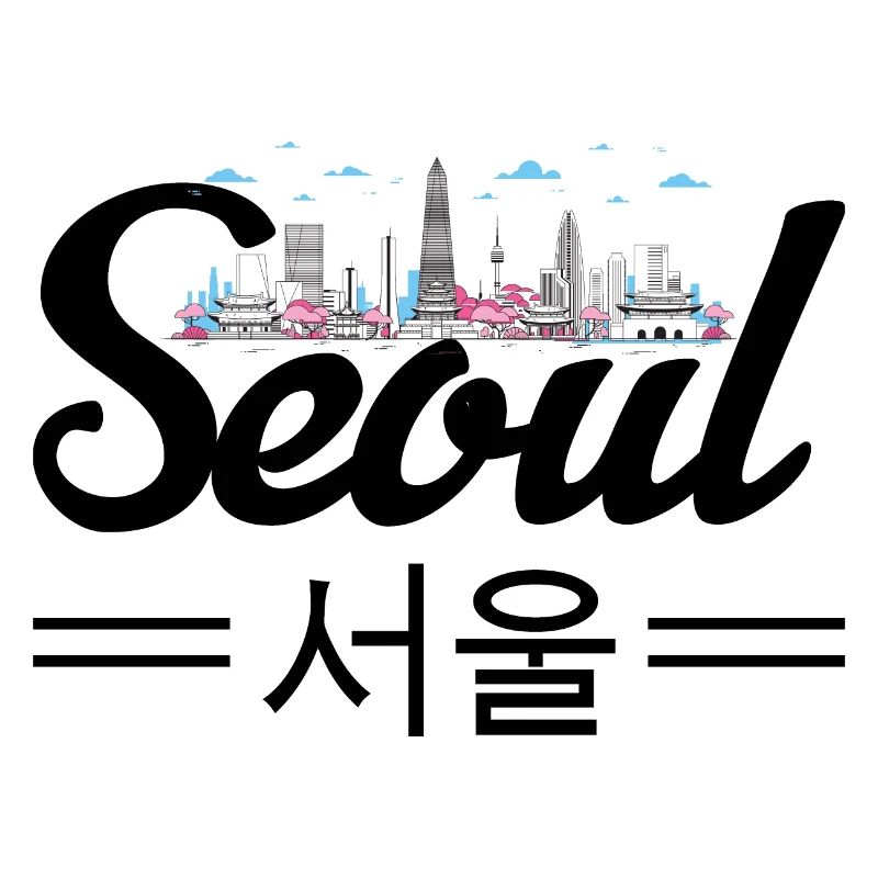 Séoul Corée Corée Corée Ville coréenne K-Pop