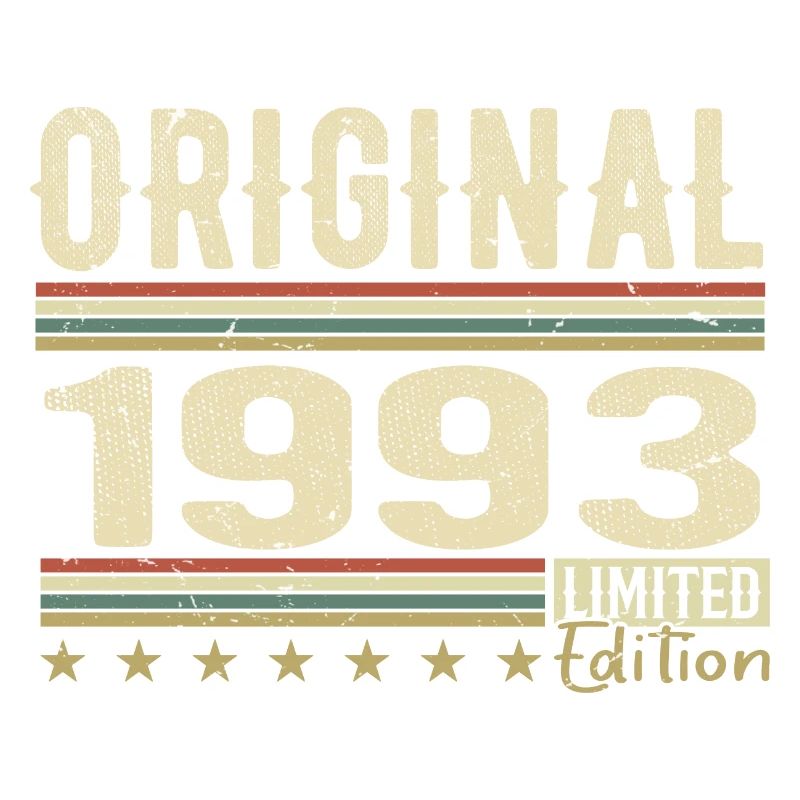 Original 1993 - Retro 1993 Geburtstagsgeschenk
